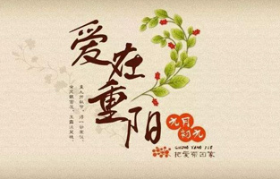 重陽節，是中國傳統節日，節期為每年農曆九月初九。“九”數在《易經》中為陽數，“九九”兩陽數相重，故曰“重陽”；因日與月皆逢九，故又稱為“重九”。九九歸真，一元肇始，古人認為九九重陽是吉祥的日子。古時民間在重陽節有登高祈福、秋遊賞菊、佩插茱萸、拜神祭祖及飲宴祈壽等習俗。傳承至今，又添加了敬老等內涵，於重陽之日享宴高會，感恩敬老。登高賞秋與感恩敬老是當今重陽節日活動的兩大重要主題。 