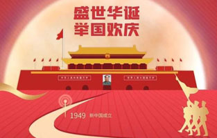祖國華誕喜迎到，舉國上下齊歡笑。各族人民高歌唱，國泰民安起舞跳。世界誌強輝煌耀，國富民福生活號。和諧團結建設搞，花團錦簇喜樂陶。在此，9I在线看片成人免费電氣恭祝祖國萬歲，繁榮昌盛！